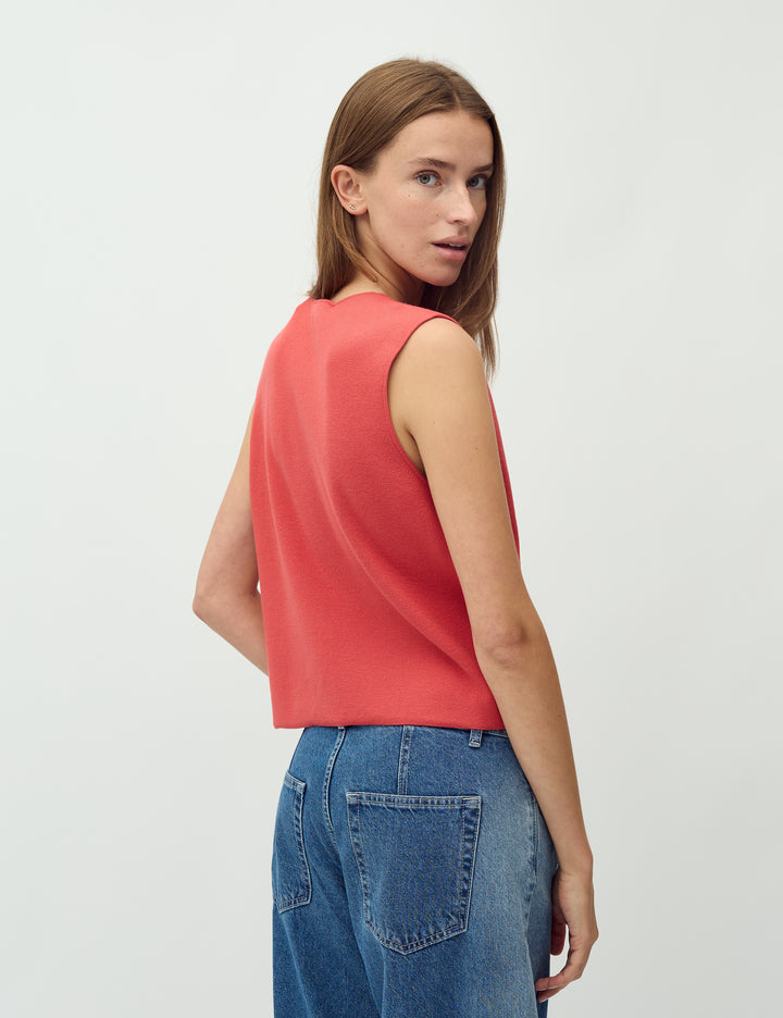 MBYM TOP BASIA RED CANDY