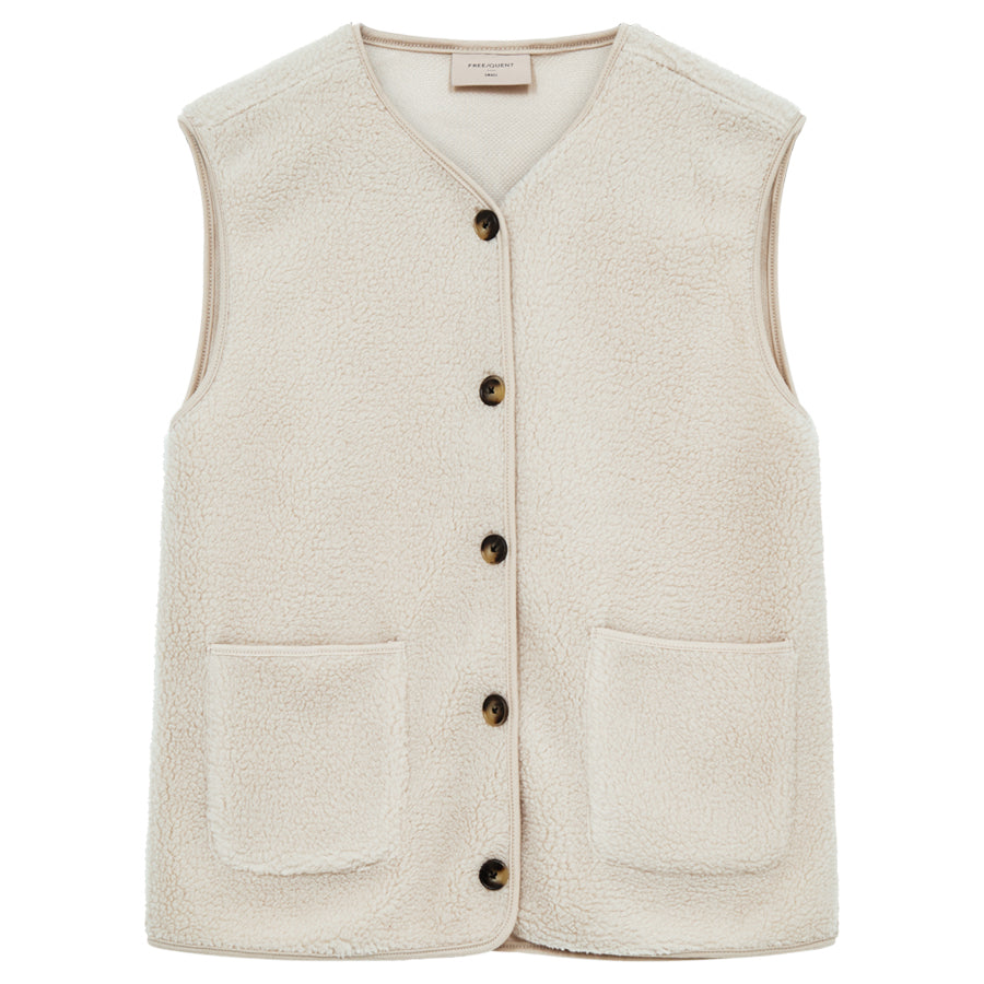 FREEQUENT BODYWARMER TEDDY MOONBEAM