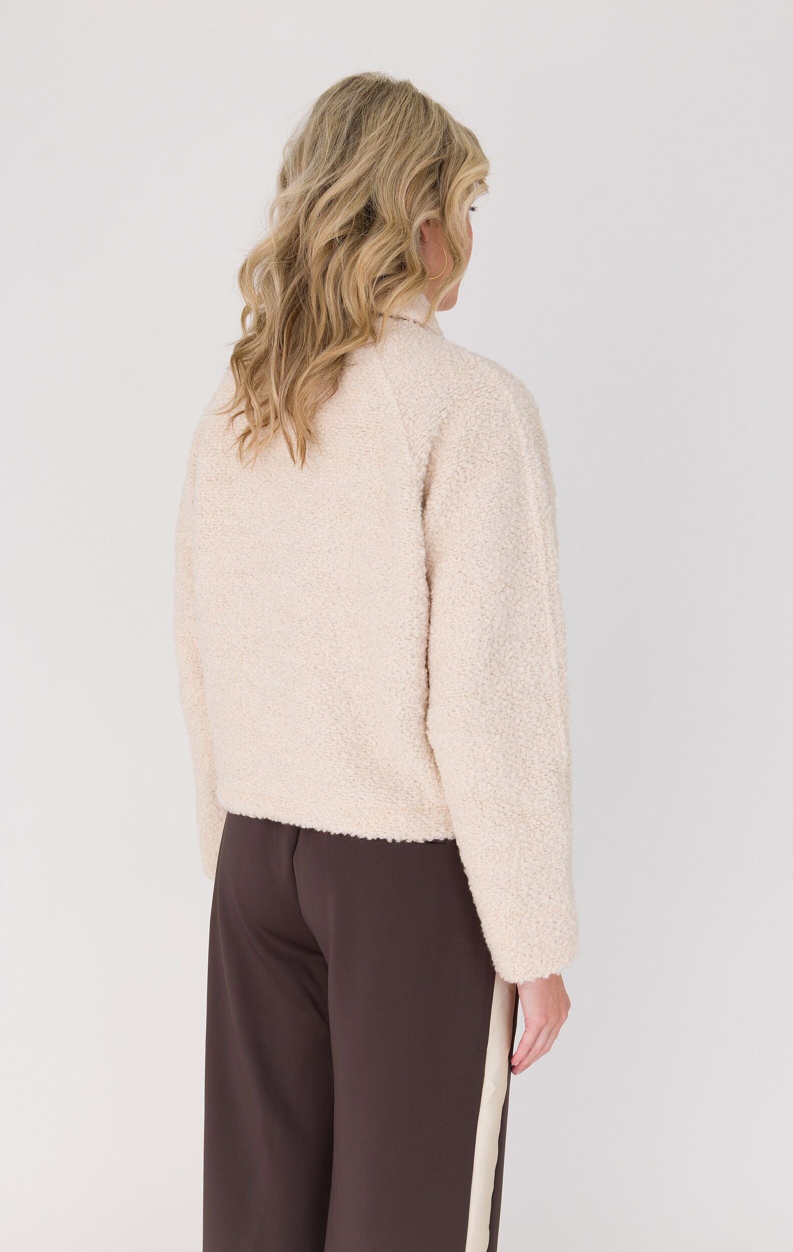 ANNA JACK BOUCLE BEIGE