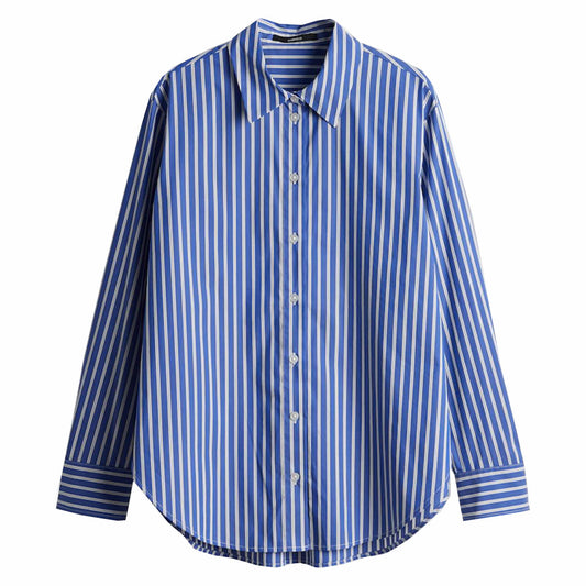 SOMEDAY BLOUSE ZIVIAN ELECTRIC BLUE