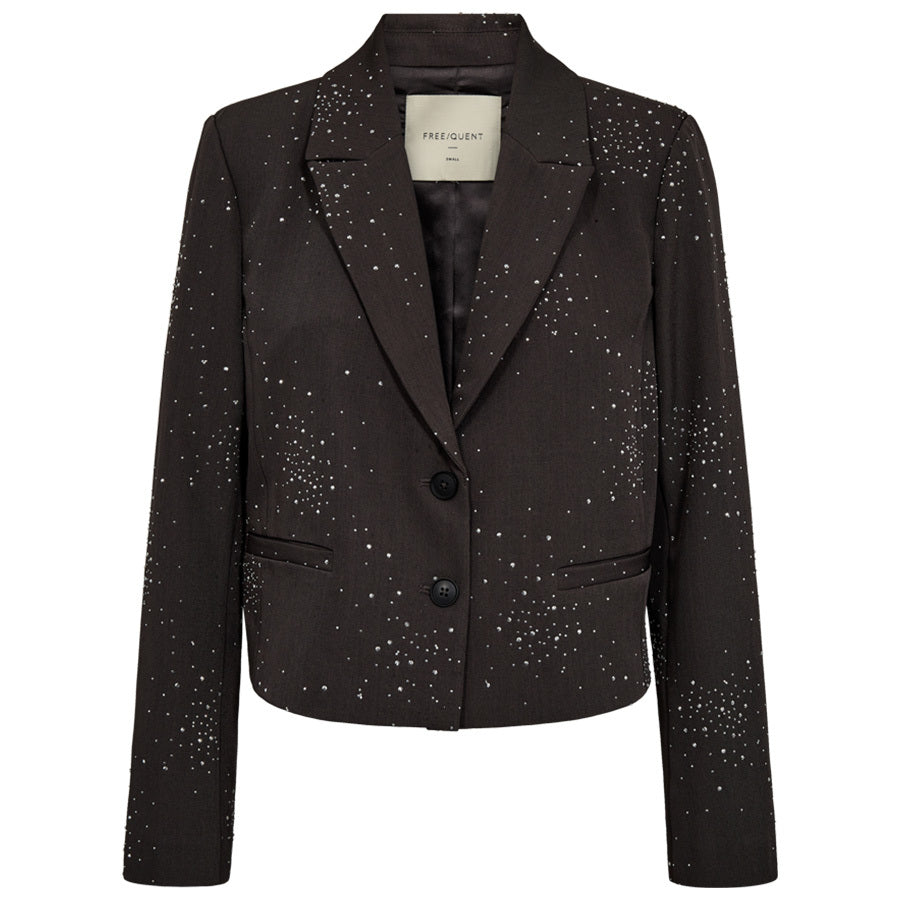 FREEQUENT BLAZER ISABELL DARK GREY MELANGE