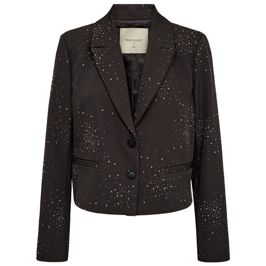 FREEQUENT BLAZER ISABELL DARK GREY MELANGE