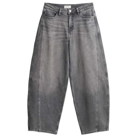 OPUS BARREL JEANS LOLAH MOTION MID GREY