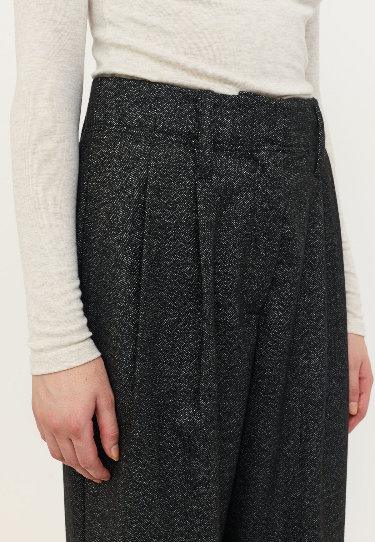 SOFT REBELS BROEK PACE BLACK