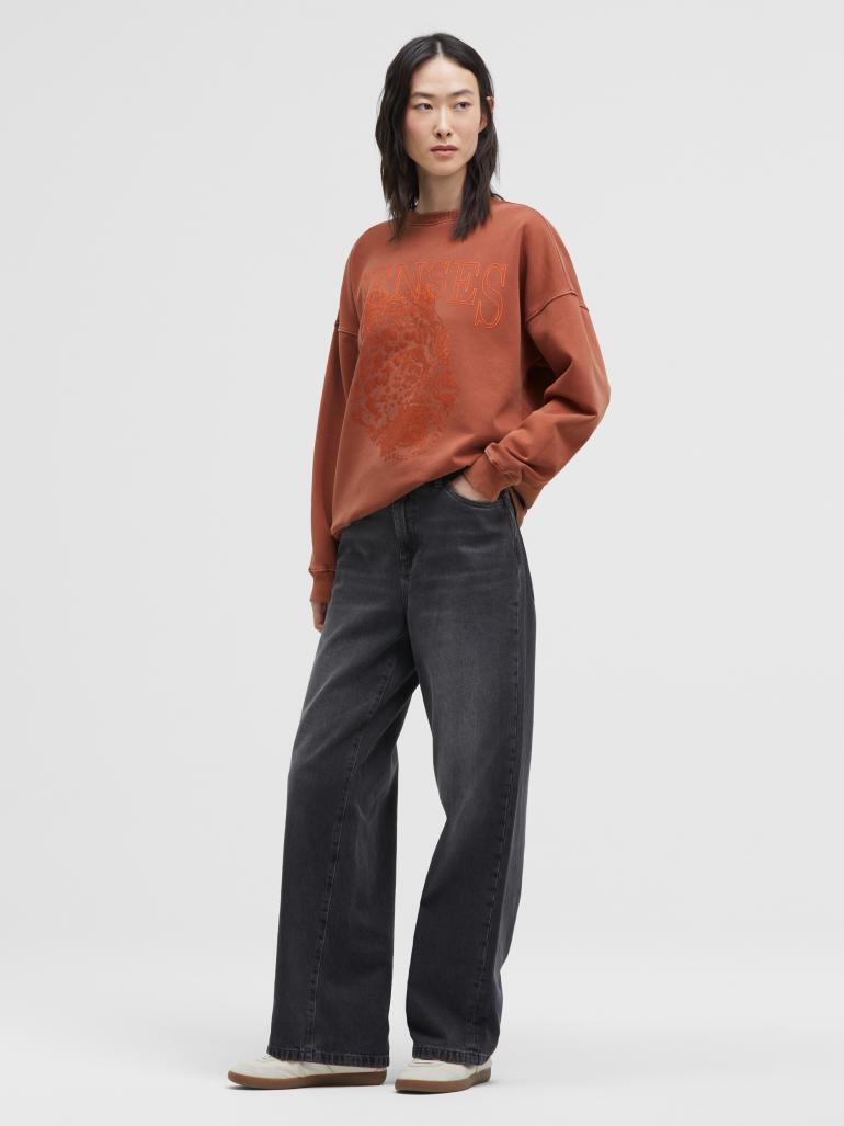 SENSES THE LABEL TRUI MET PRINT DARK CARAMEL
