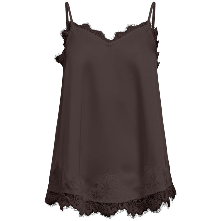 OBJECT TOP NALINE SEAL BROWN