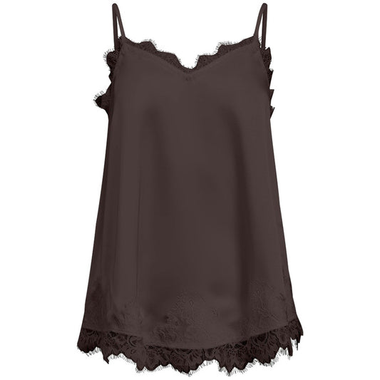 OBJECT TOP NALINE SEAL BROWN