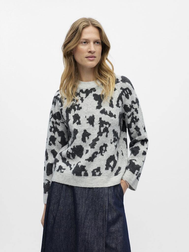 OBJECT TRUI DIANA LIGHT GREY MELANGE/DGM GRAPHIC