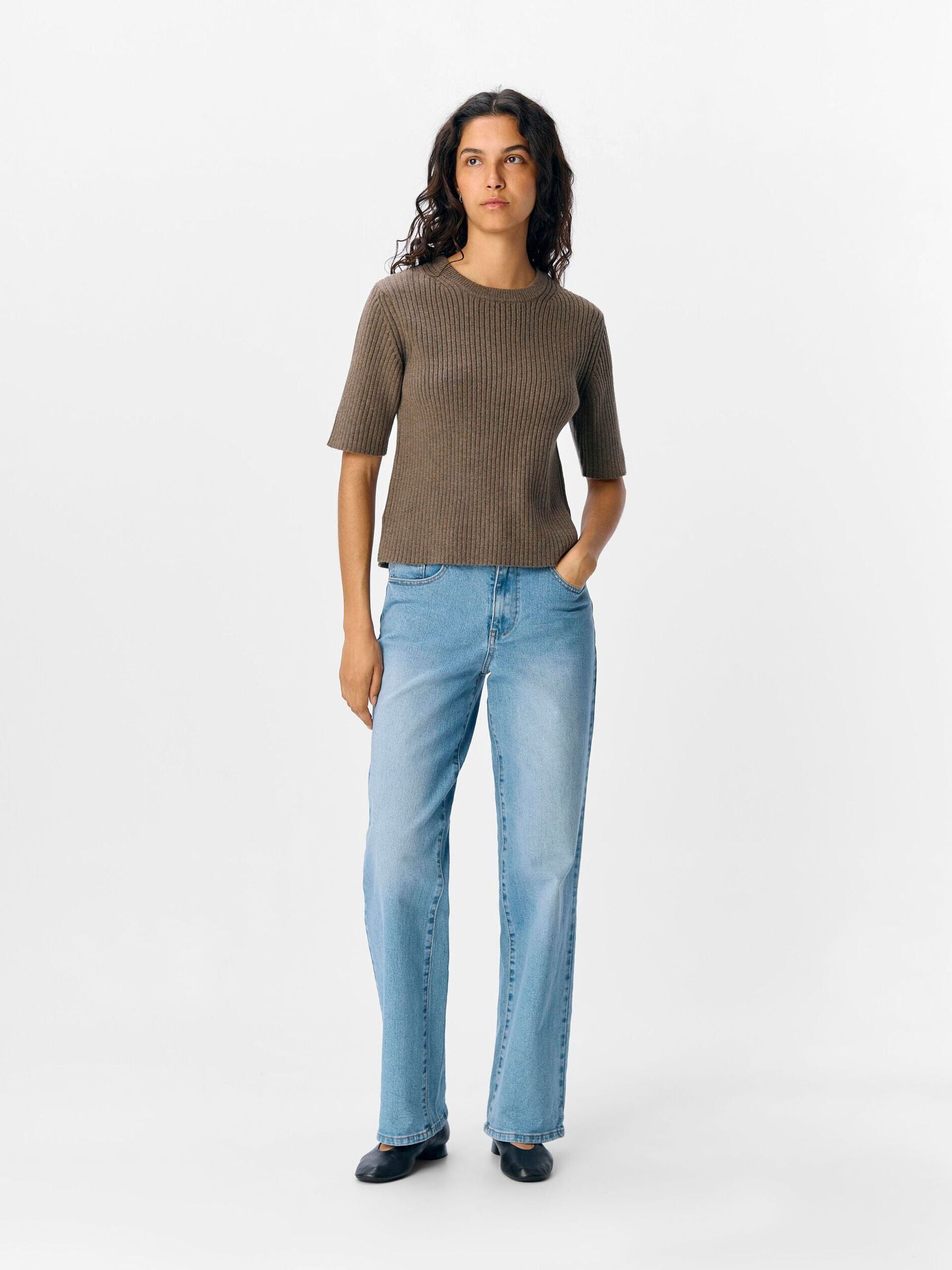 OBJECT TOP ELVA MOREL/MELANGE