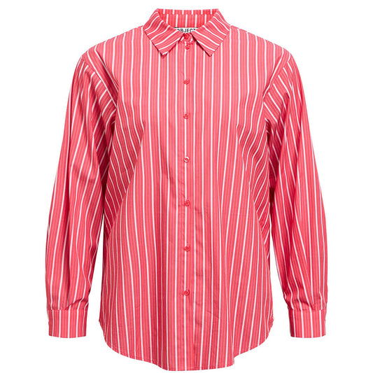 OBJECT BLOUSE TUTTA POINSETTIA/CLOUD DANCER