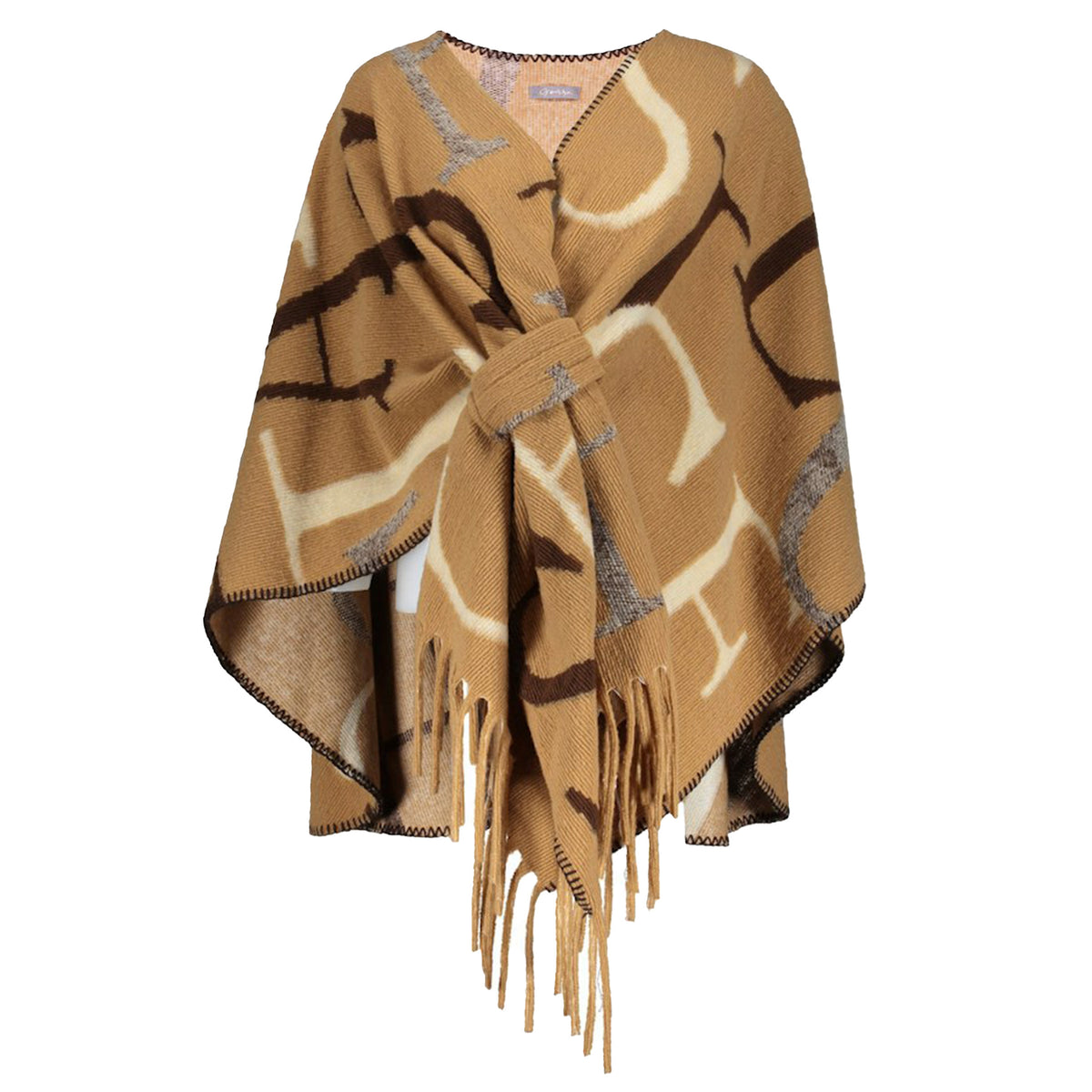 GEISHA PONCHO CAMEL