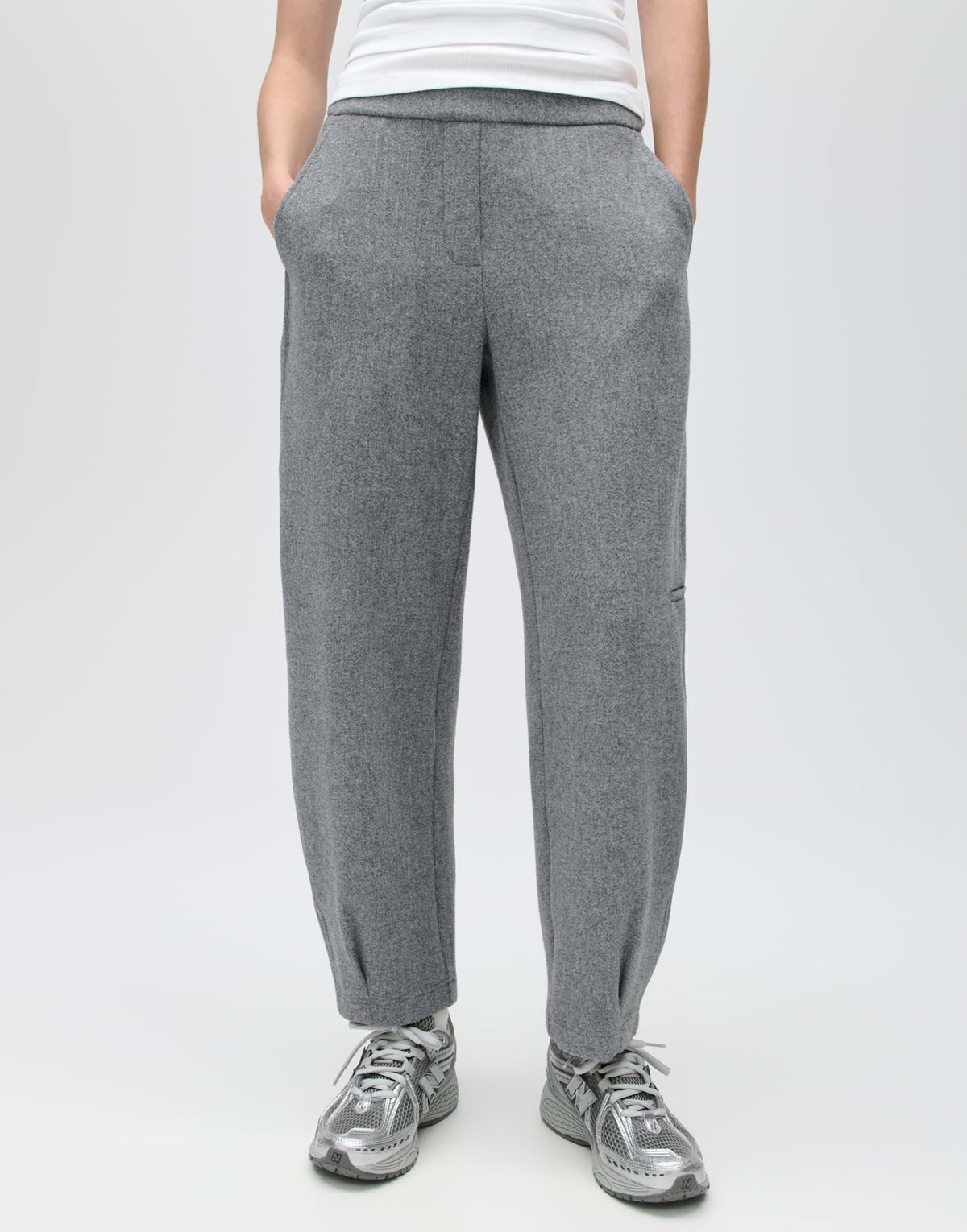 OPUS BROEK MYHA COZY CLUB QUIET GREY