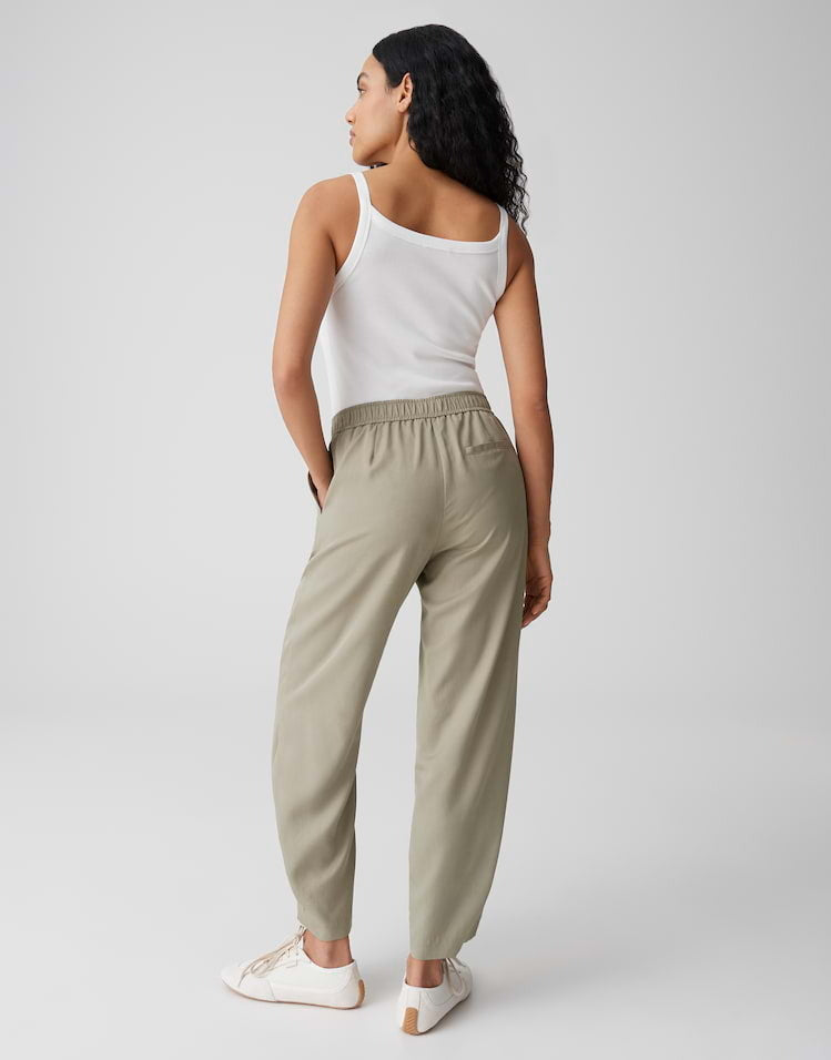 OPUS BROEK MYHA AIRY PALE OLIVE