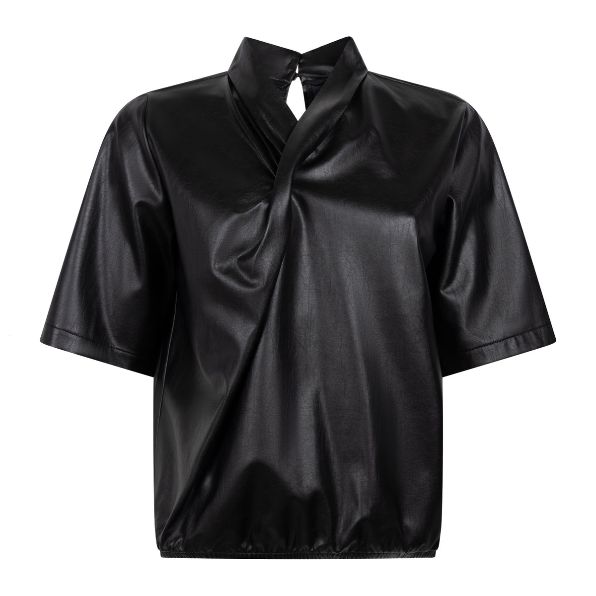 TRAMONTANA TOP TWIST DETAIL BLACK
