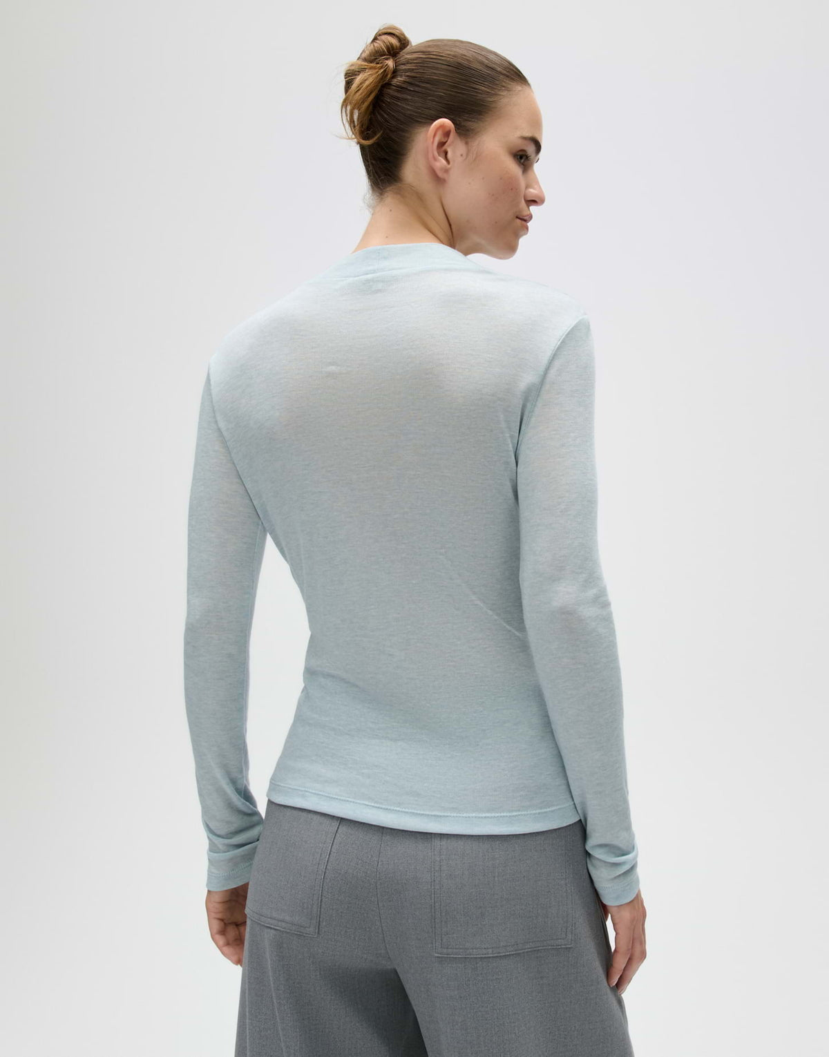 OPUS SHIRT SEWOLLI DUSTY AQUA