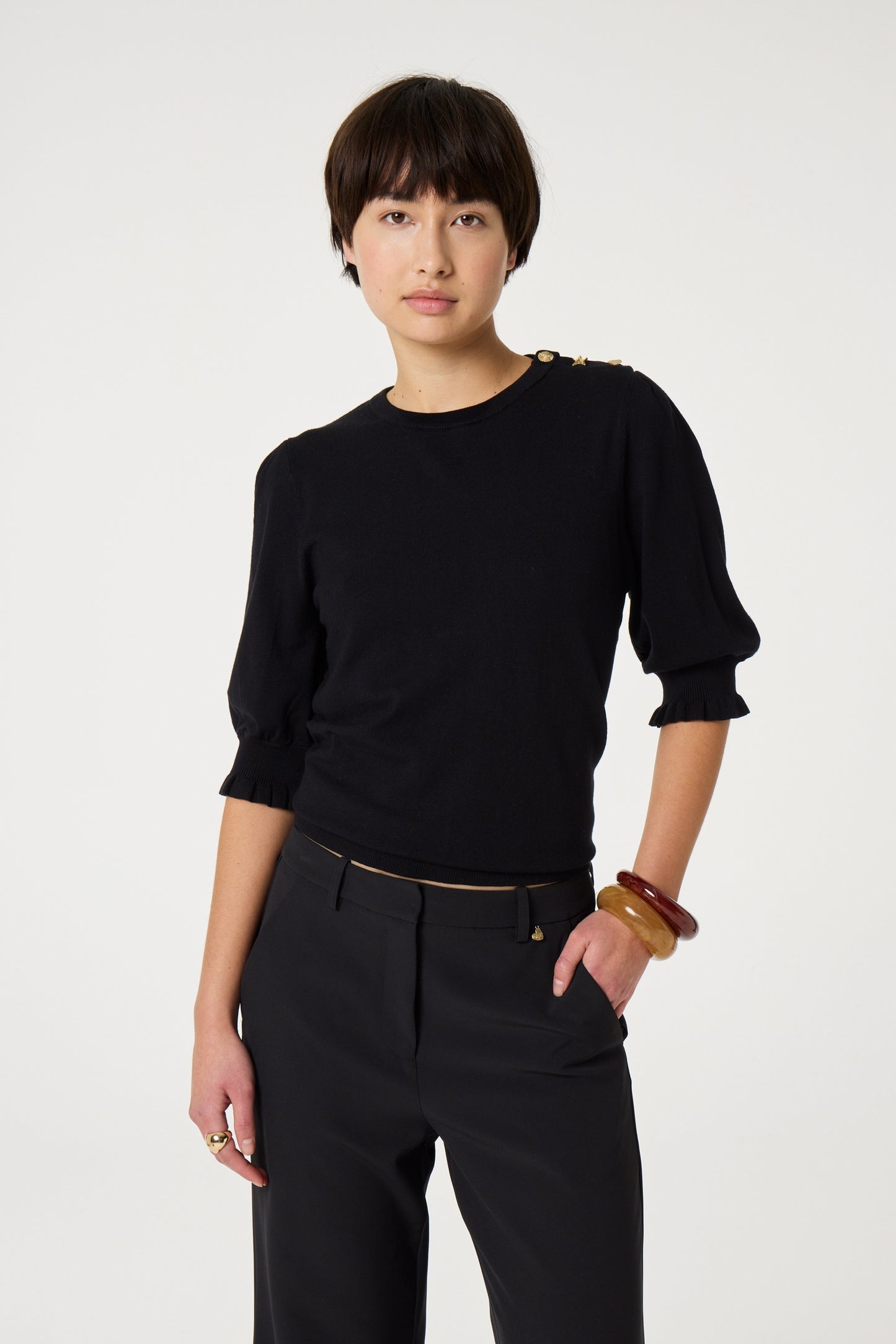 FABIENNE CHAPOT TRUI MOLLY BLACK