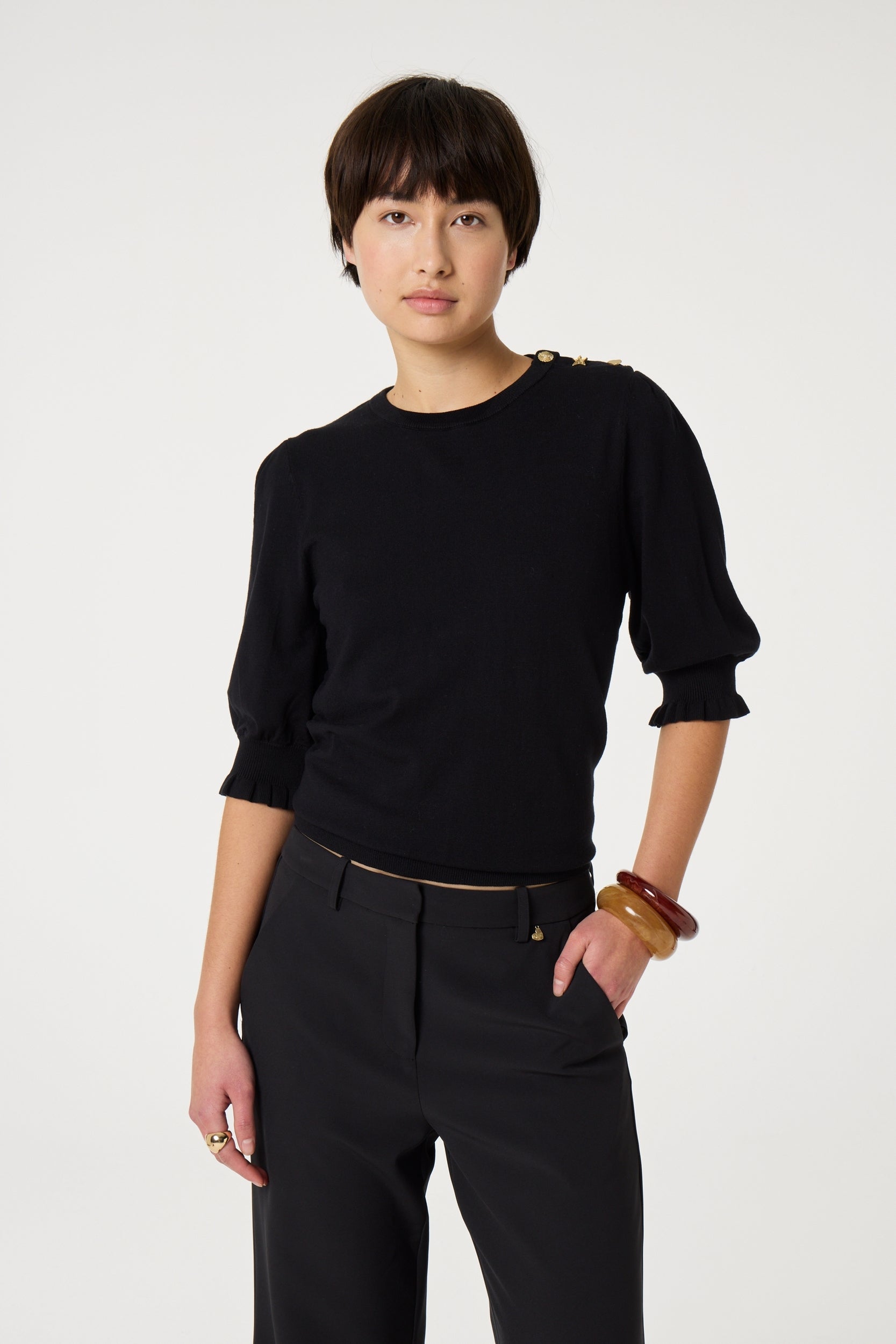FABIENNE CHAPOT TRUI MOLLY BLACK