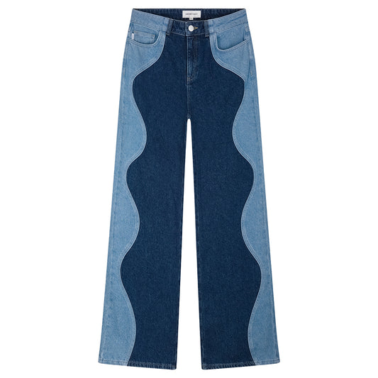 FABIENNE CHAPOT JEANS THEA WAVY BLUE