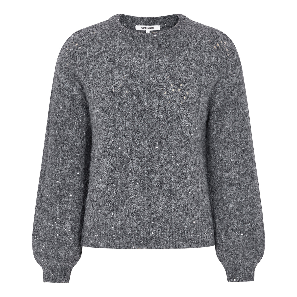 SOFT REBELS TRUI FRANCES DARK GREY MELANGE