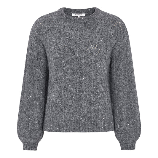 SOFT REBELS TRUI FRANCES DARK GREY MELANGE