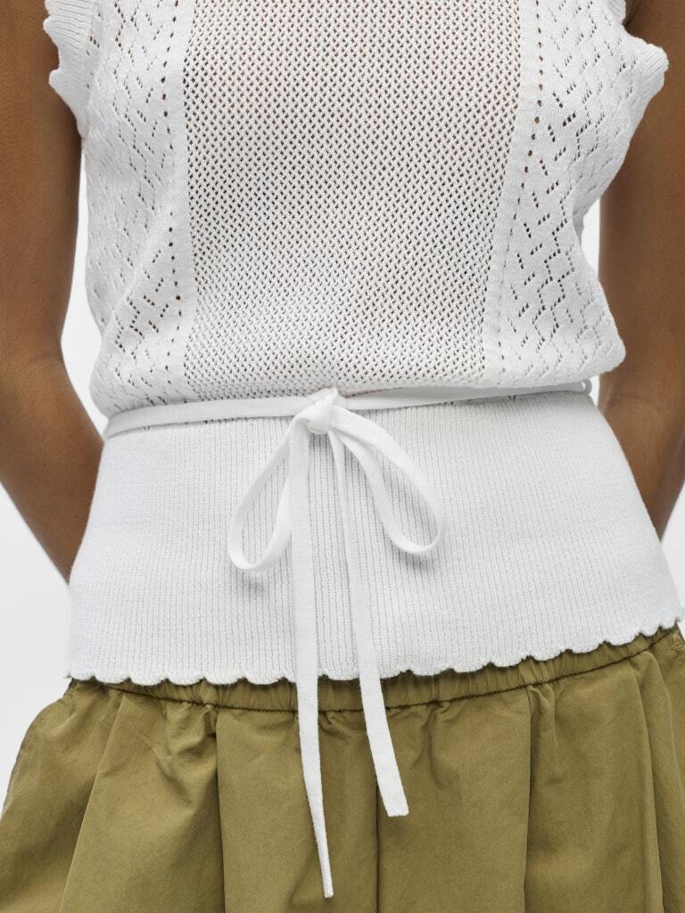 OBJECT TOP JEANY WHITE