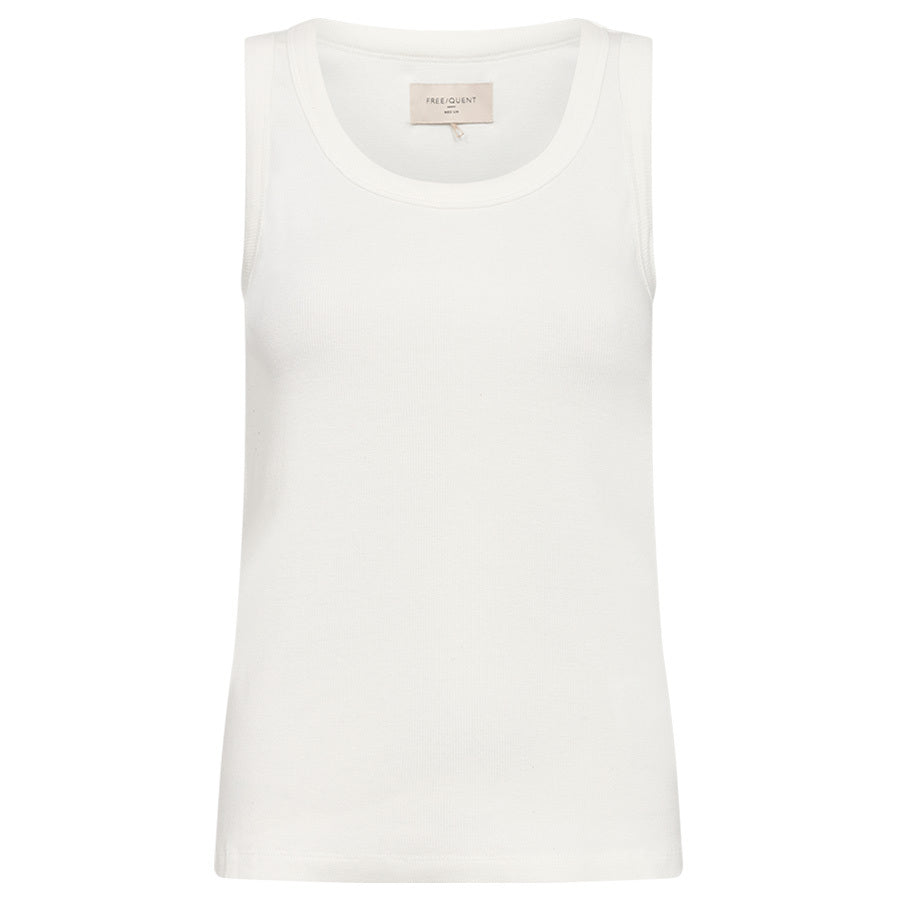 FREEQUENT TOP HI OFF-WHITE