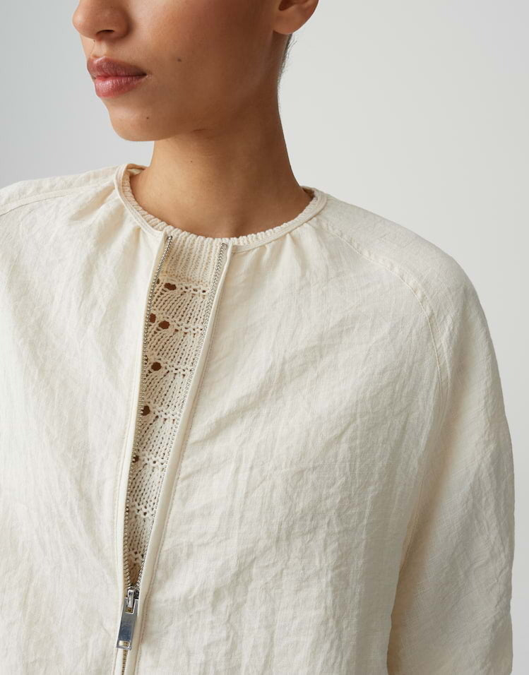 OPUS JACKET JAROSA LIGHT COTTON