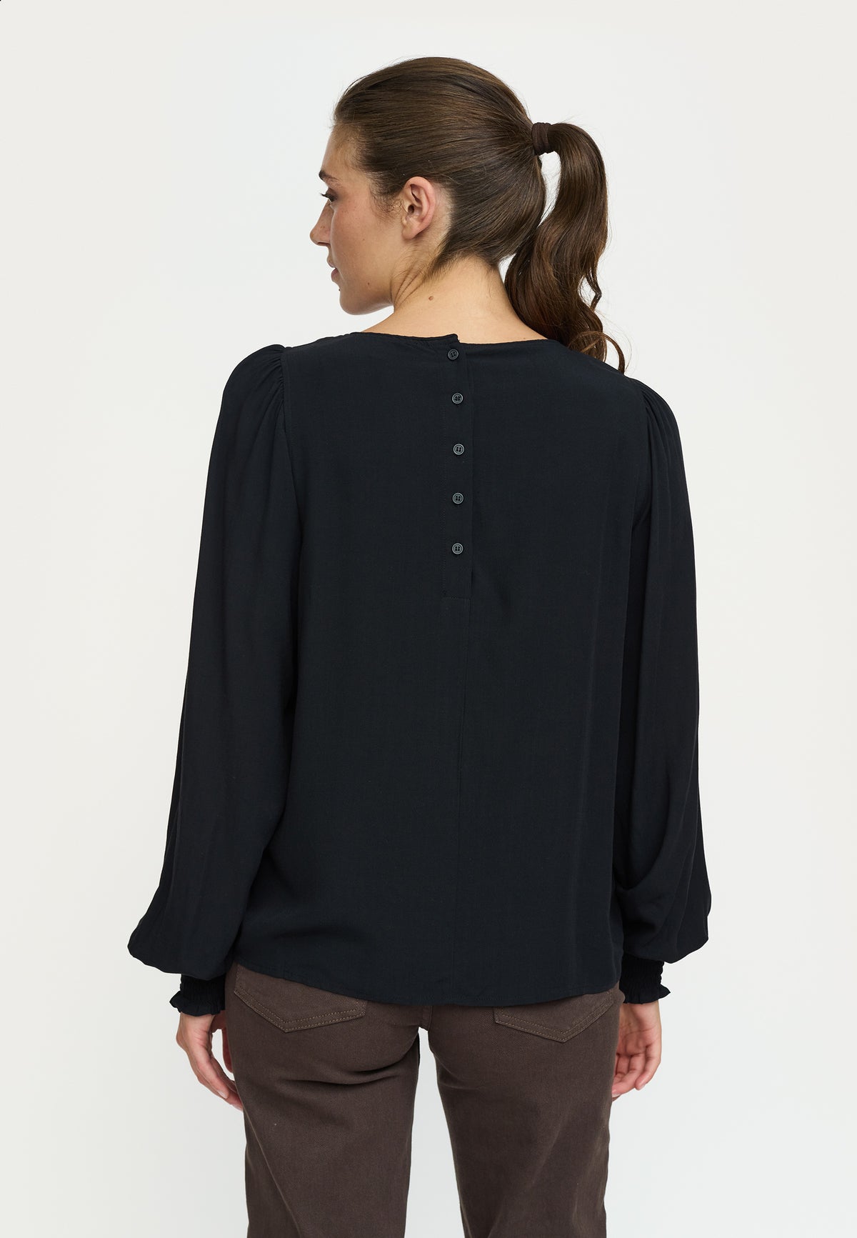 SOFT REBELS TOP MAIA BLACK