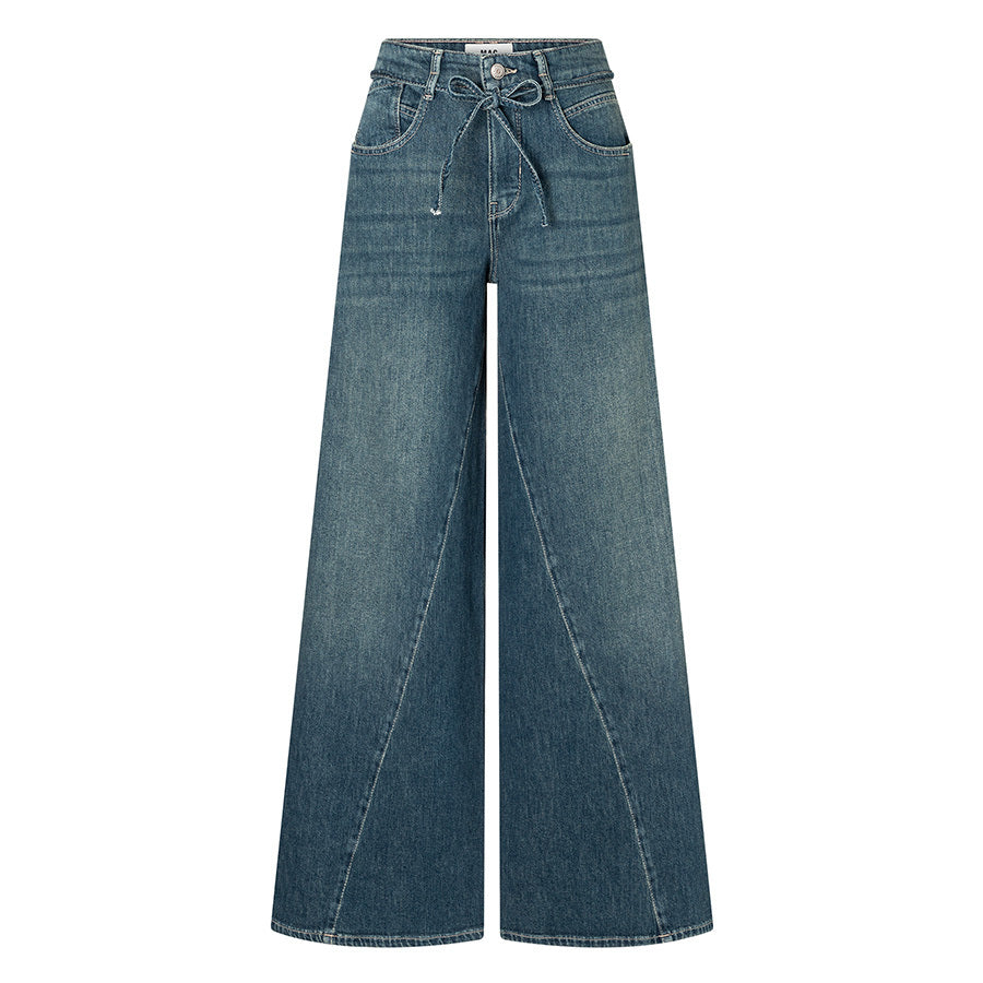 MAC JEANS WIDE EXTREME GREENISH BLUE