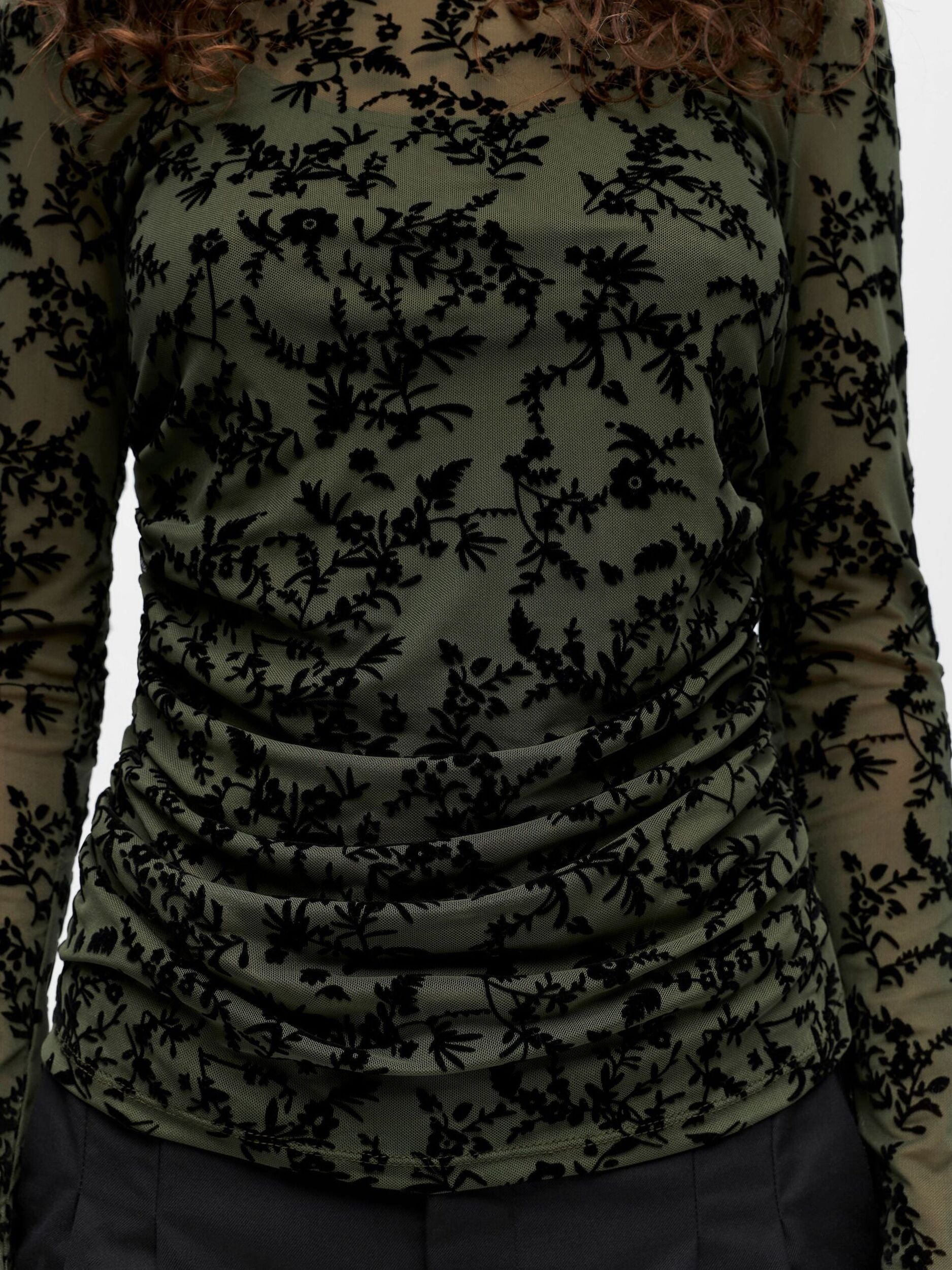 OBJECT TOP ADELINE KAMBABA/BLACK