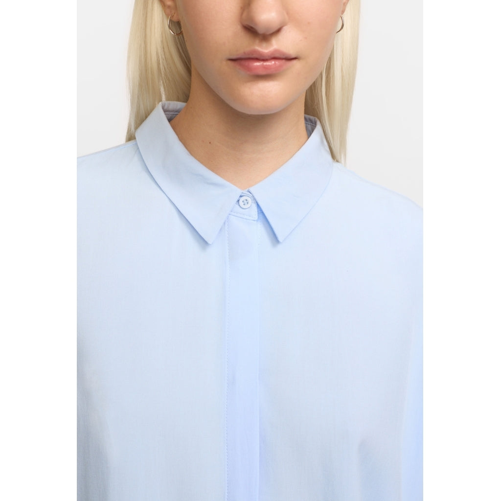 SOFT REBELS BLOUSE FREEDOM CASHMERE BLUE