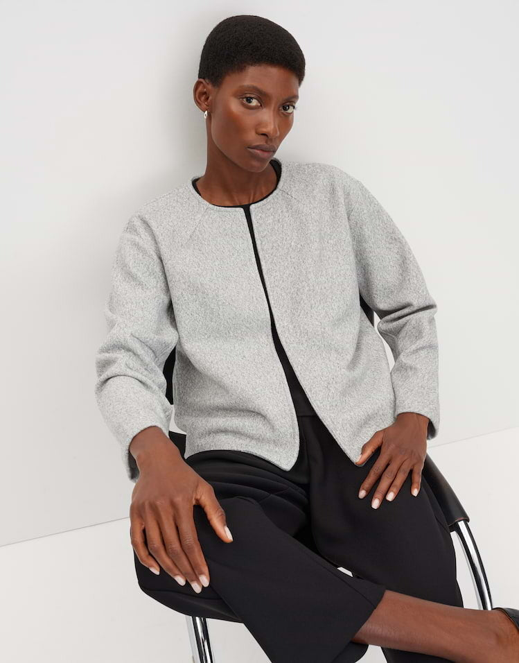 SOMEDAY VEST UBEA HAZY FOG MELANGE