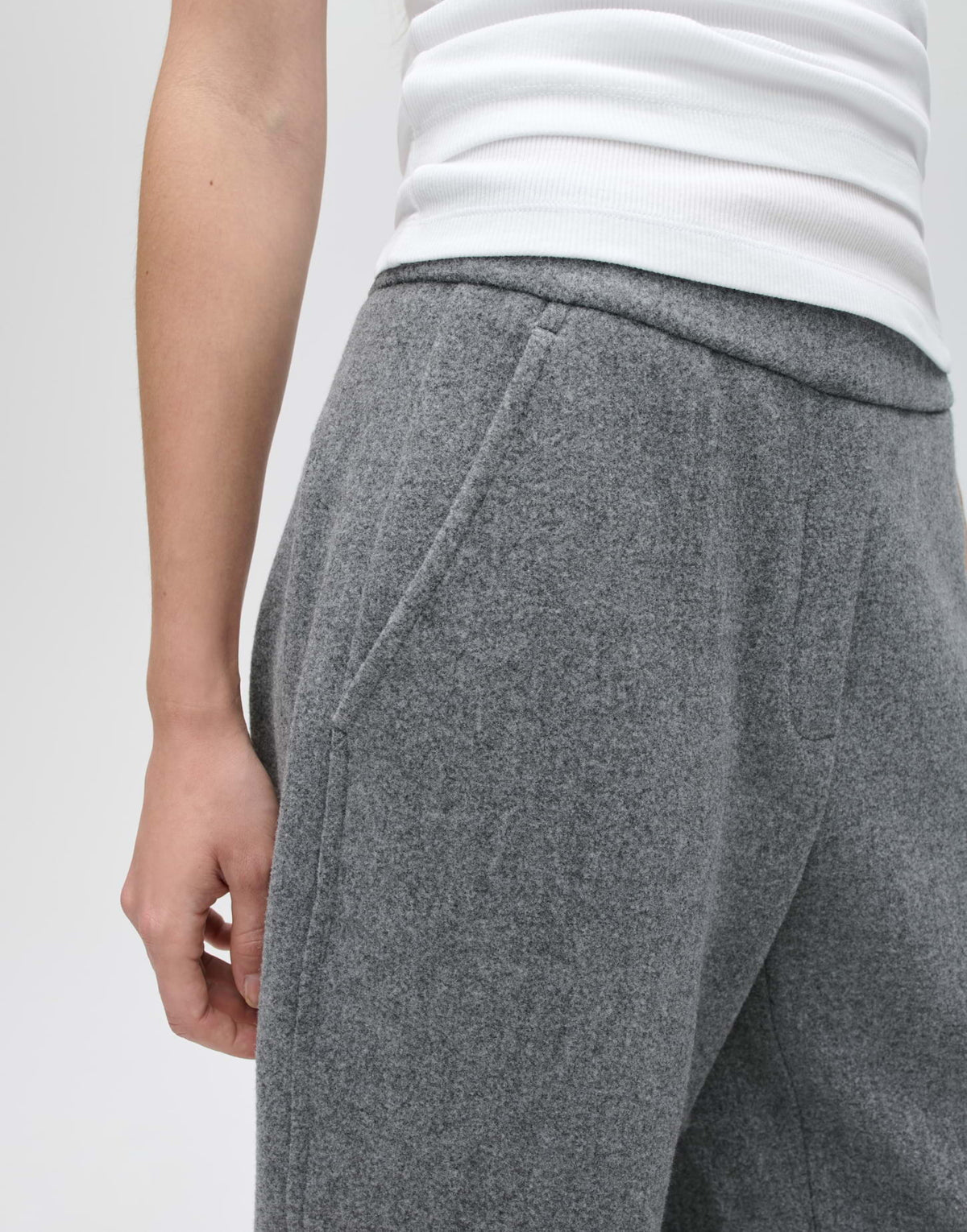 OPUS BROEK MYHA COZY CLUB QUIET GREY