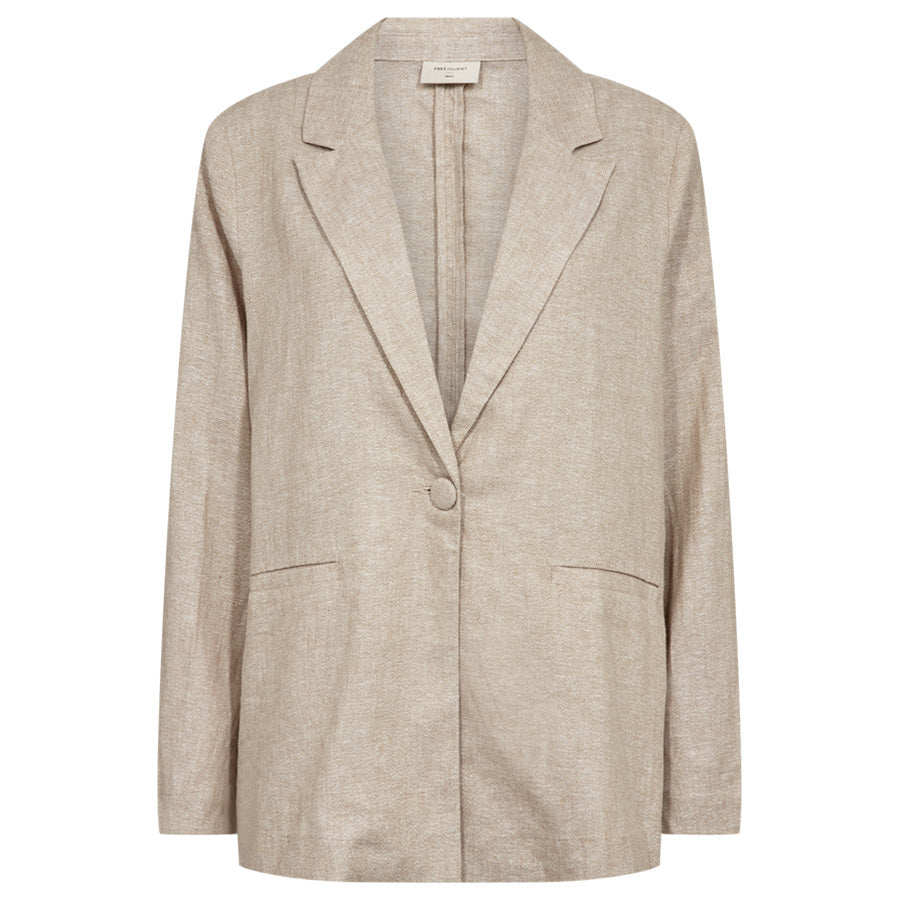 FREEQUENT BLAZER LAVASI SAND MELANGE/SILVER