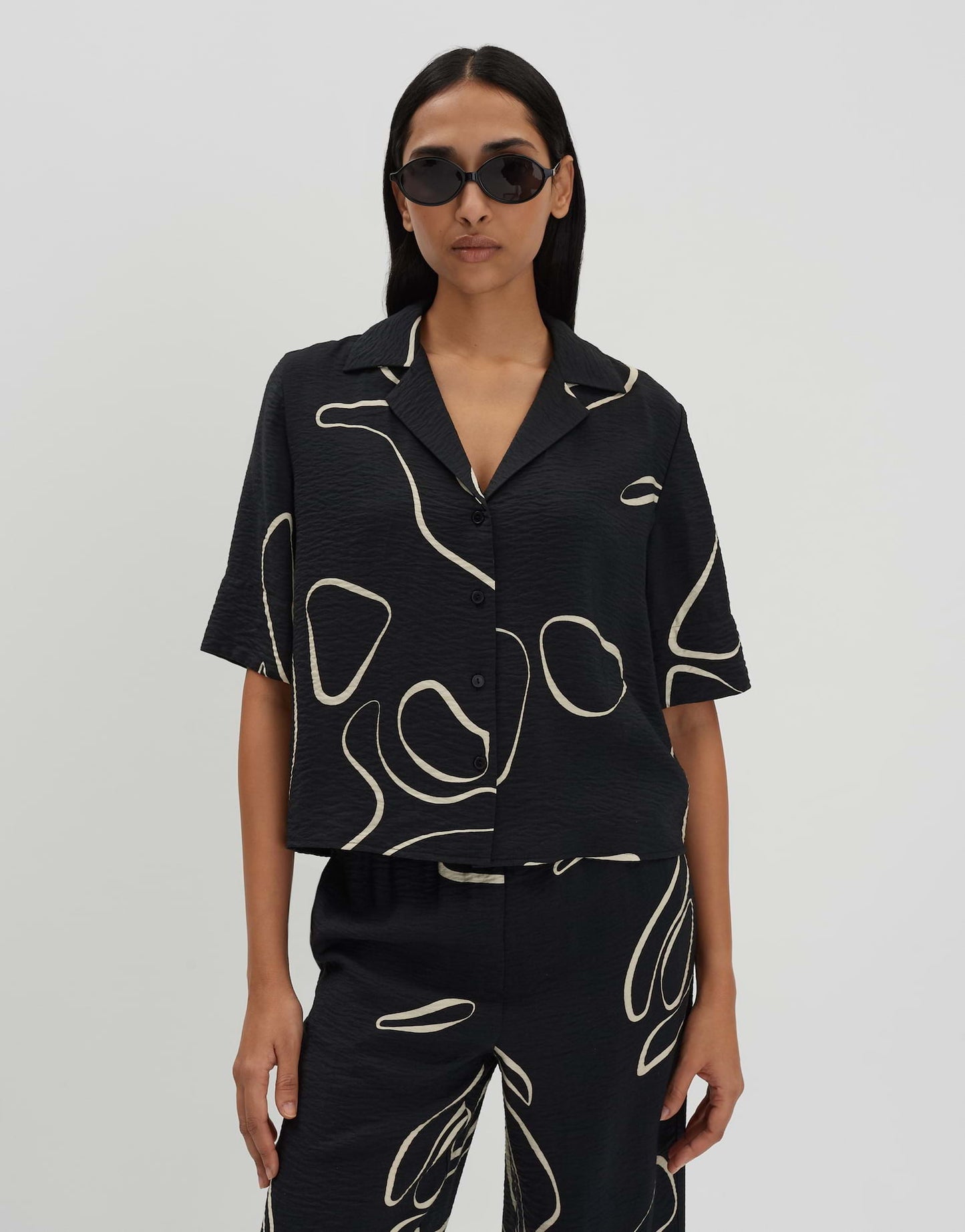 SOMEDAY BLOUSE ZESORA BLACK