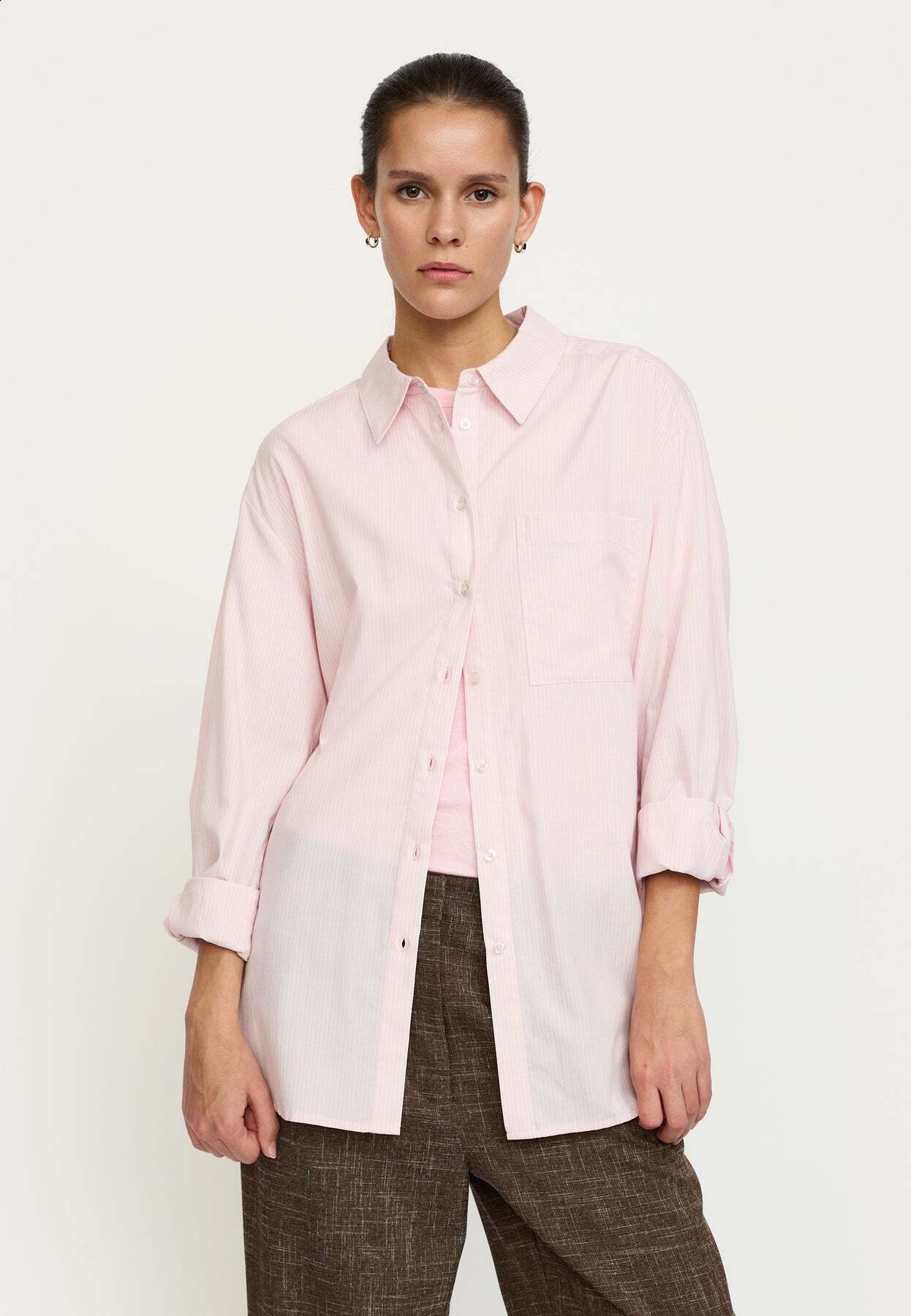 SOFT REBELS BLOUSE VERONICA BLEACHED MAUVE