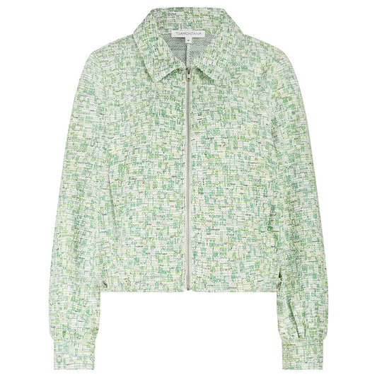 TRAMONTANA JASJE STRETCH TWEED EMERALD