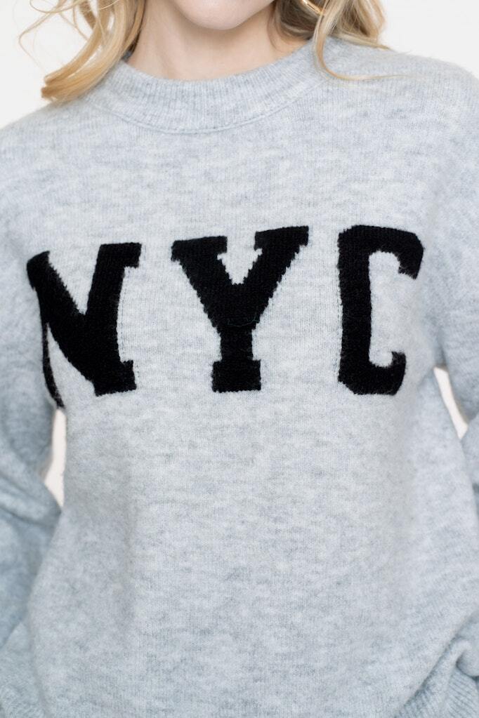 GEISHA TRUI NYC GREY/BLACK