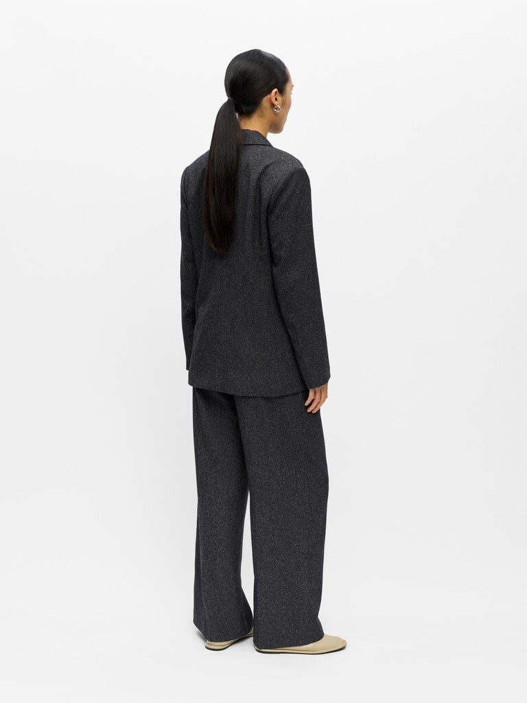OBJECT BLAZER DUBBELE KNOPEN BLACK