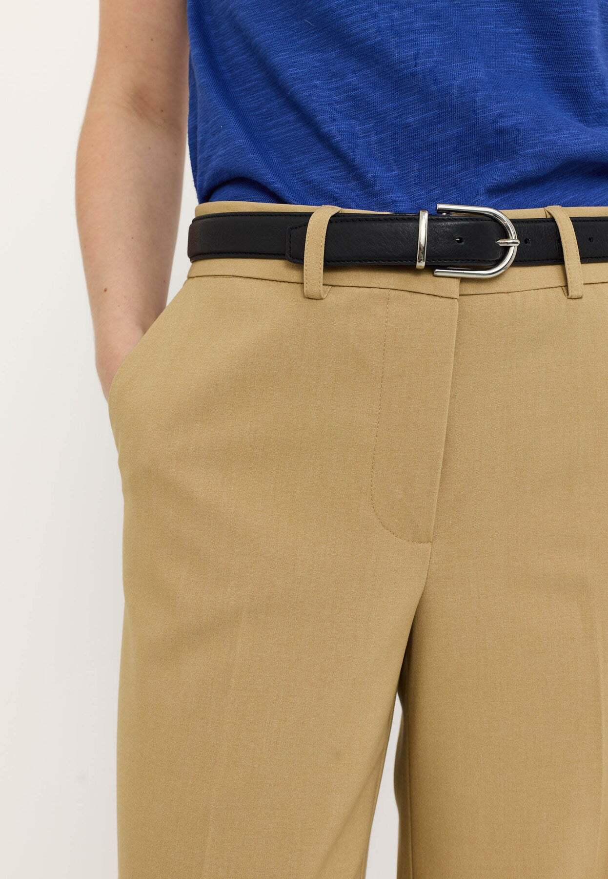 SOFT REBELS BROEK VILJA TRAVERTINE
