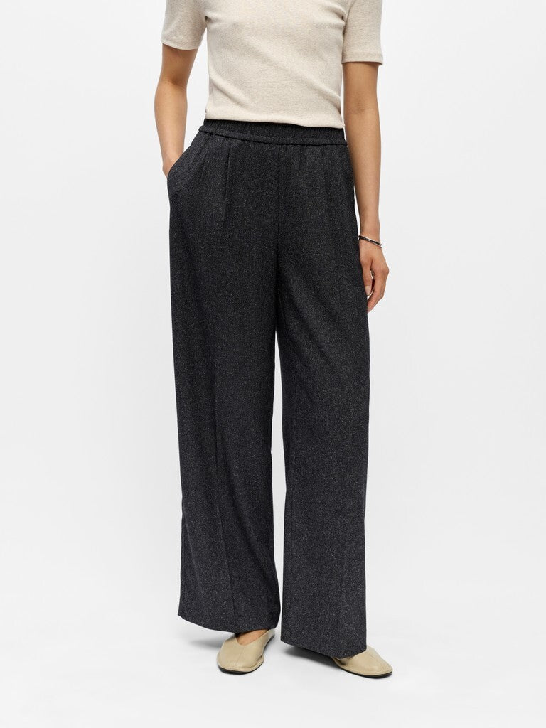 OBJECT BROEK ELASTISCHE TAILLE ZWART