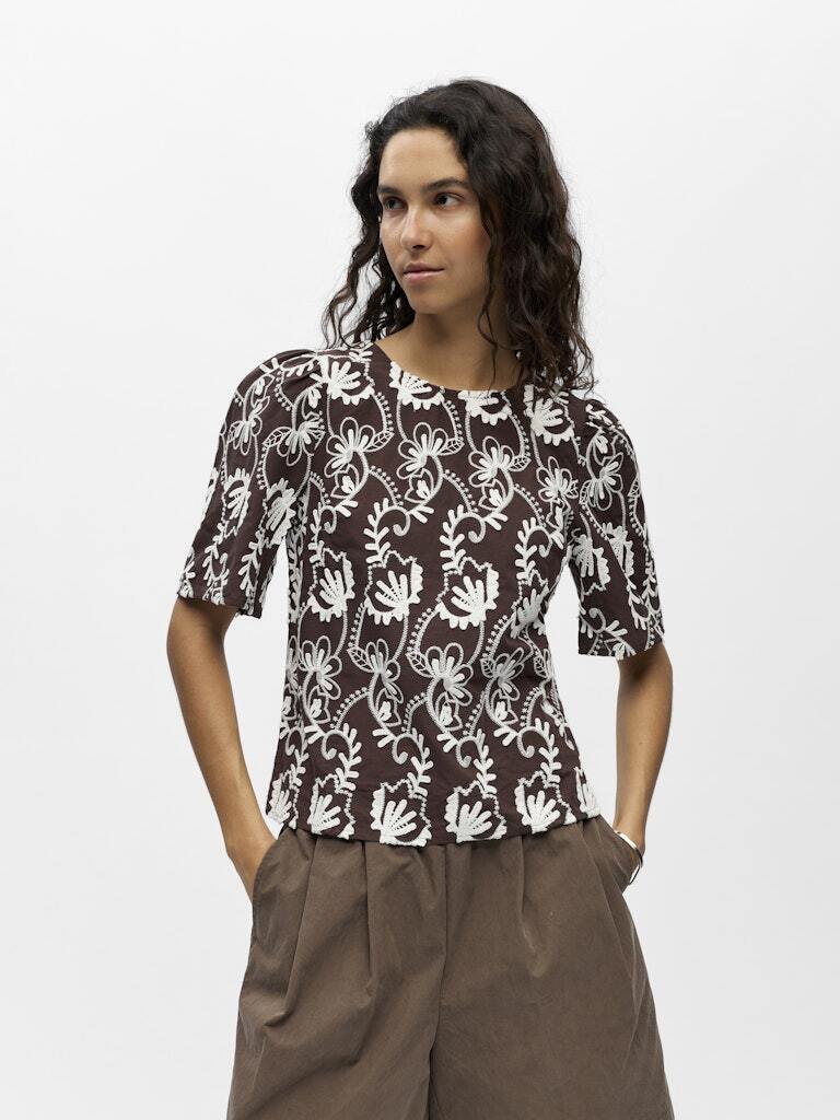 OBJECT TOP MYA SEAL BROWN