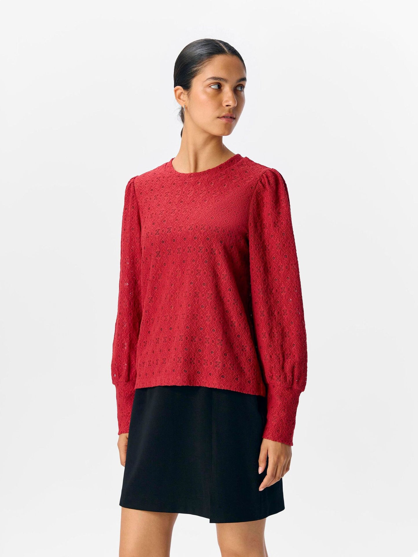OBJECT SHIRT LAILA KARANDA RED