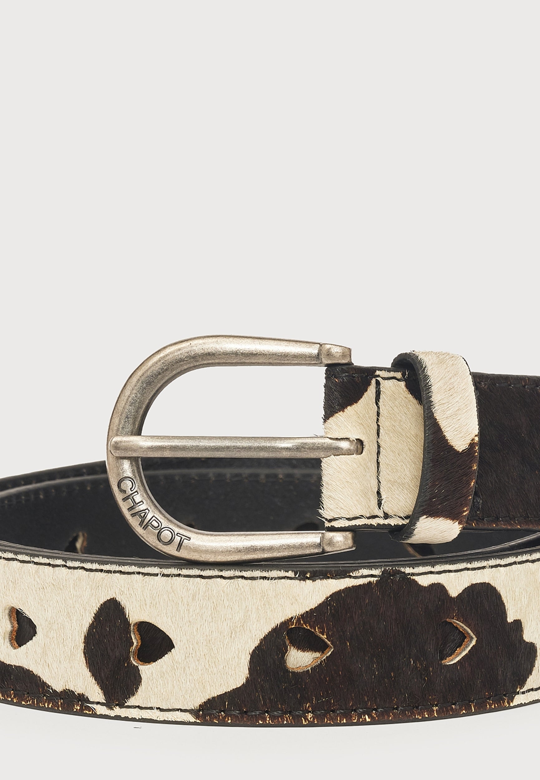 FABIENNE CHAPOT RIEM HAIRY COSY WHITE/BLACK
