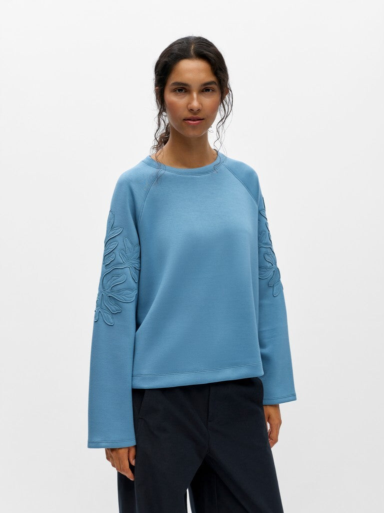 OBJECT SWEATER ANDREA BLUE SHADOW
