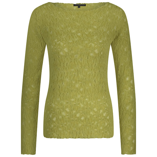 TRAMONTANA TOP BRUSHED STRETCH OASIS