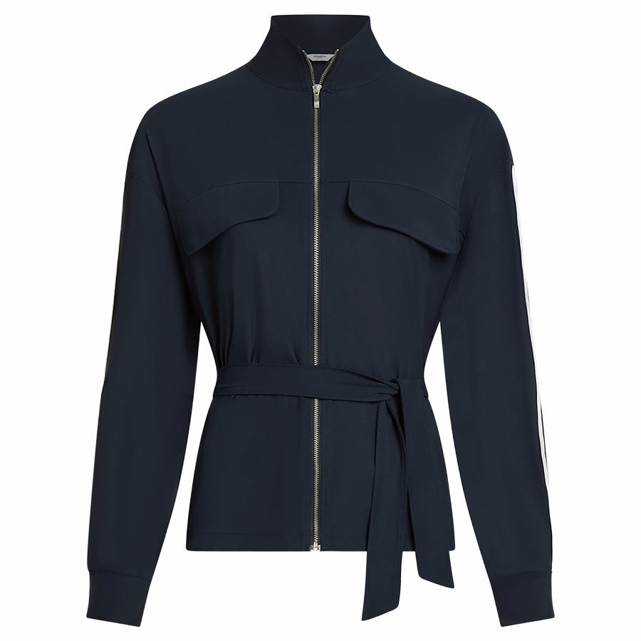 PENN&INK JACKET STRIPE NIGHT/ WHITE