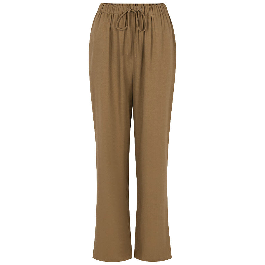 SOFT REBELS BROEK YINDI SEPIA