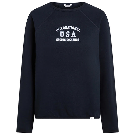 PENN&INK SWEATER USA NAVY/WHITE