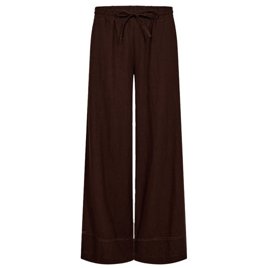 FREEQUENT BROEK LALUNA COFFEE BEAN